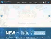 Tablet Screenshot of churchonajourney.com